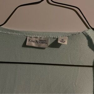 Kim Rogers Soft Mint Top